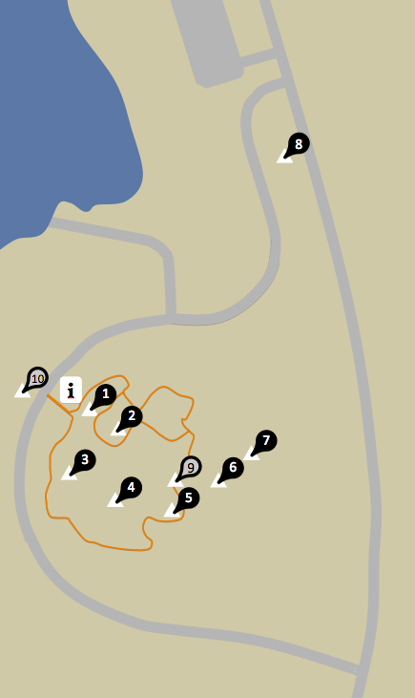 LakeWyaralongSculptureSiteMap